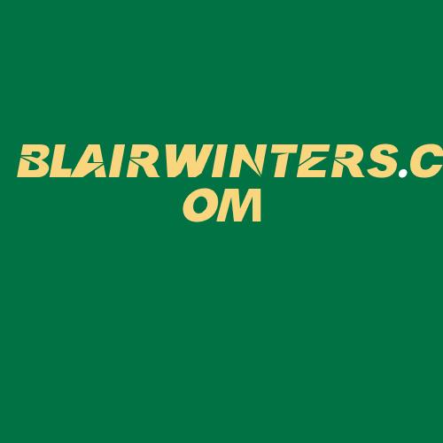 Logo da BLAIRWINTERS